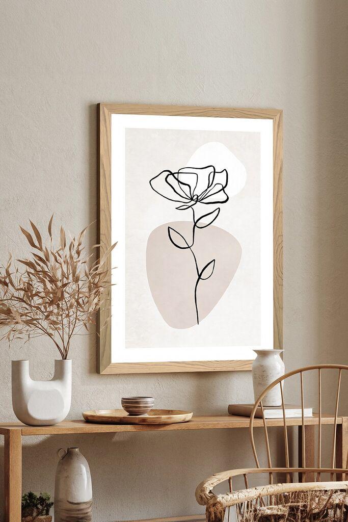 Wallity Slika Tekhammdf68, MDF, 33x48 cm