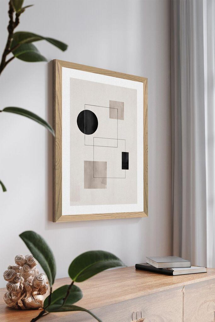 Wallity Slika Tekhammdf76, MDF, 33x48 cm