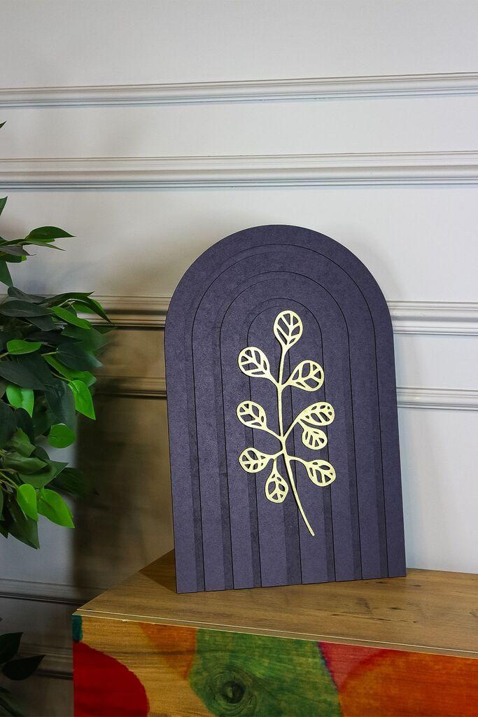 Wallity Slika Ersy3Doval7-1828, MDF, 18x28x2 cm