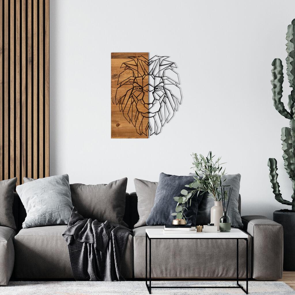 Wallity Zidna dekoracija King1, 47,5 x 58 cm,  Crna