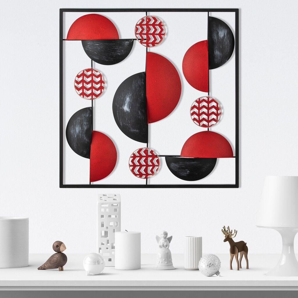 Wallity Zidna dekoracija Aurora - 2, 55 x 5 x 55 cm,  Šarena