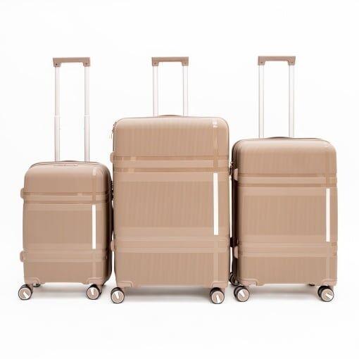 Set Kofera Voyage 3/1 Soft, Roza