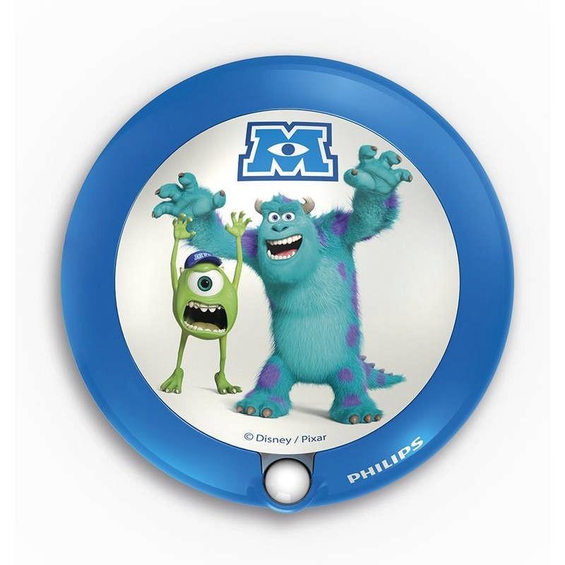 Philips Monsters LED Zidna lampa noćno svetlo sa senzorom, Plava