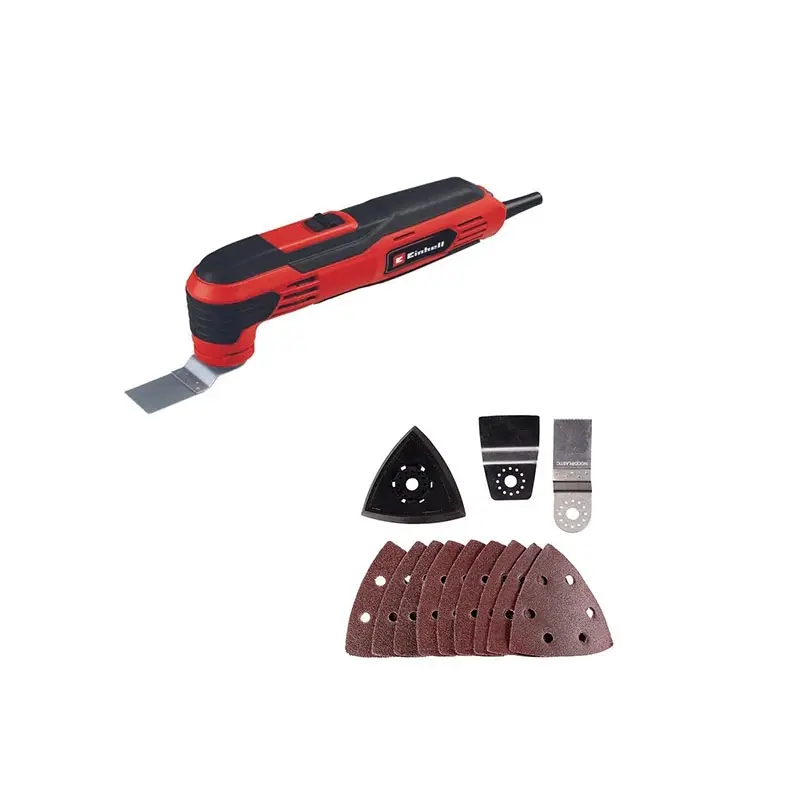 Einhell Višenamenski alat TC-MG 250 CE, Brusni papiri (3x K60, 3x K80, 3x K120), 250 W