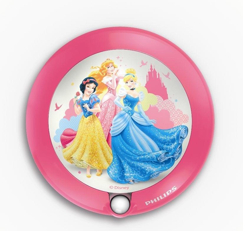 Philips Disney Princess Zidna lampa noćno svetlo sa senzorom, Roze