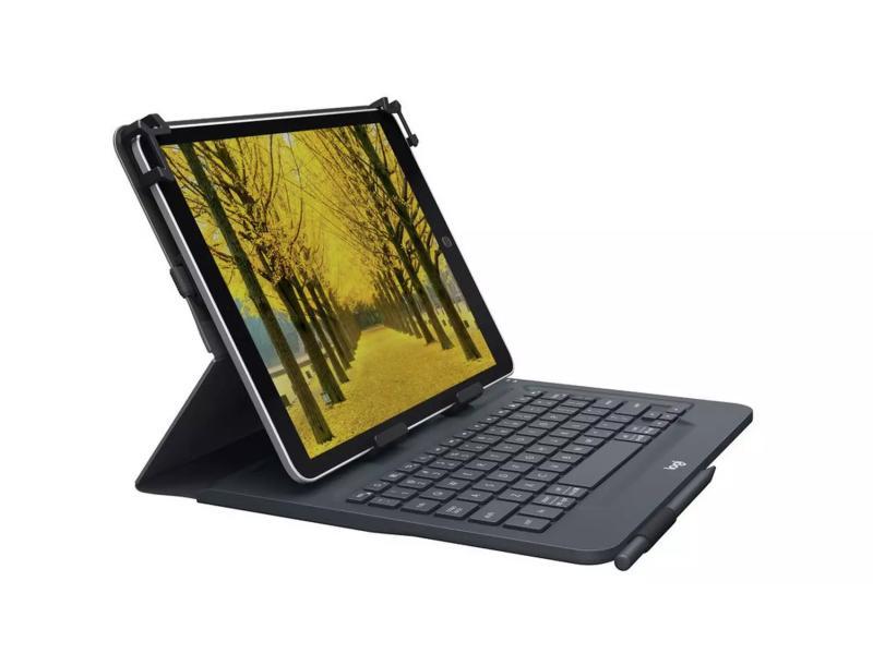 Logitech Tastatura za tablete Univerzalna, Folio, Bluetooth Za 9-10" Apple, Android, Windows, Uk, Crna