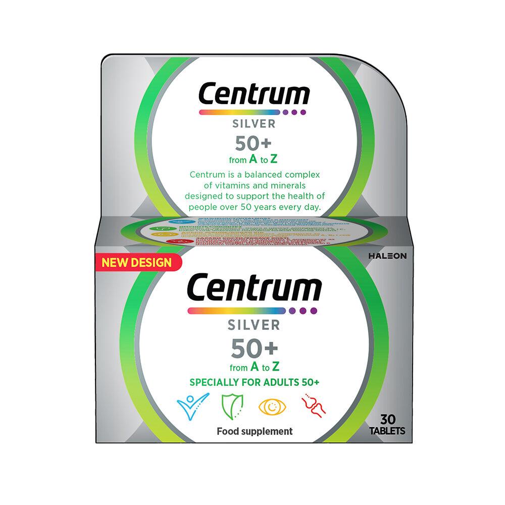 Centrum Kompleks vitamina i minerala Silver 50+, 30 tableta