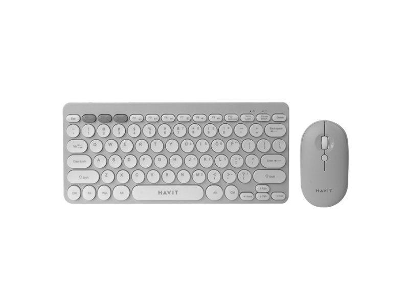Havit Set tastatura i miš KB279GCM, Bežični, Beli