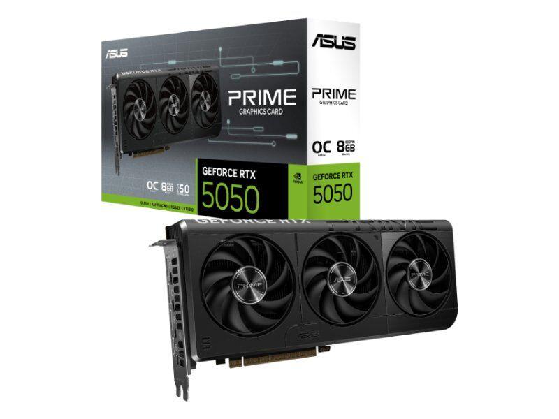 Asus Grafička kartica GeForce RTX 5050 PRIME-RTX5050-O8G, 8GB, 128bit