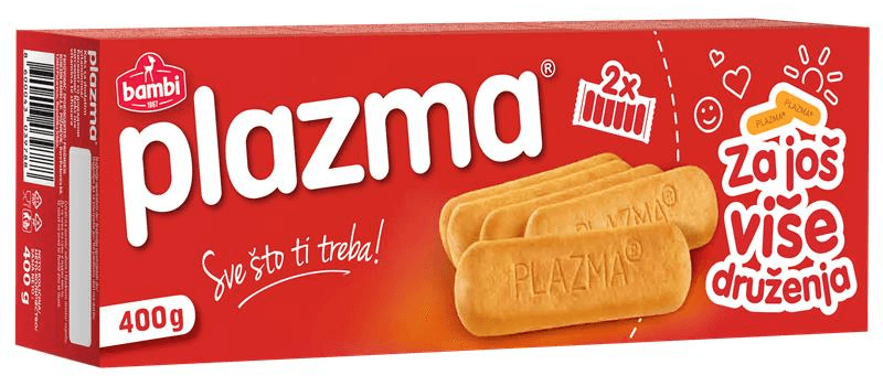 Bambi Keks Plazma, 400g