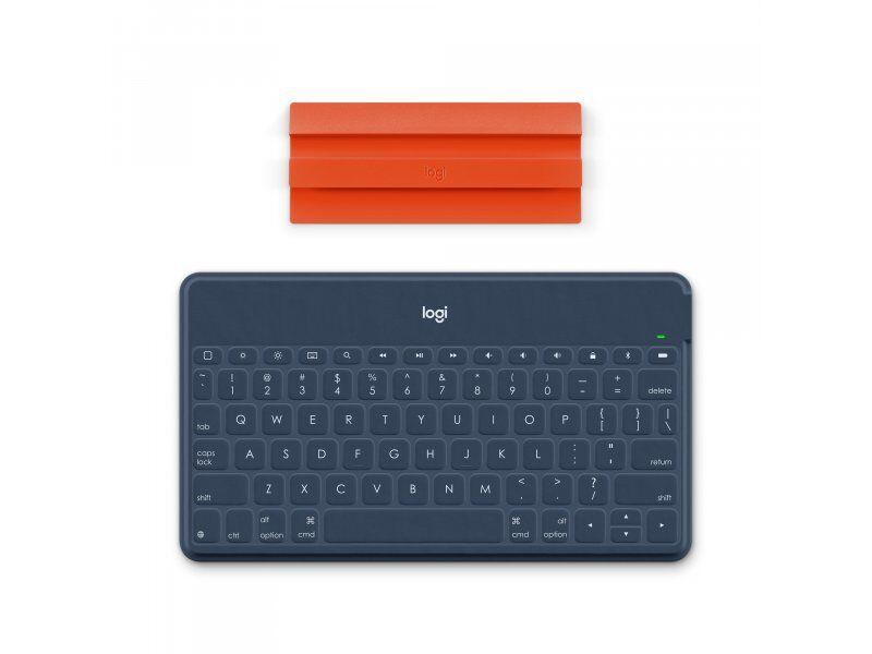 Logitech Tastatura Keys-To-Go Ultra-Light, Ultra-Portable Bluetooth Za Iphone, Ipad, Apple Tv I Mac, Uk, Plava