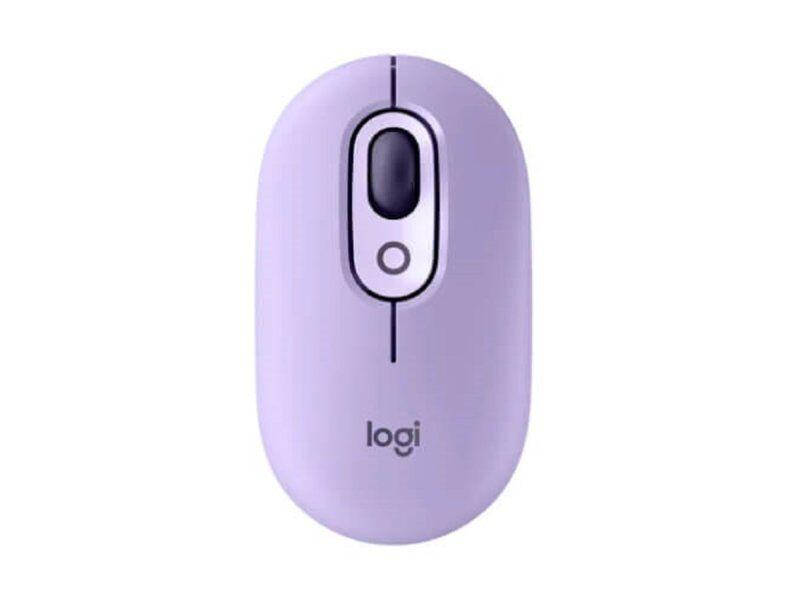 Logitech Bežični miš Pop, Ljubičasti