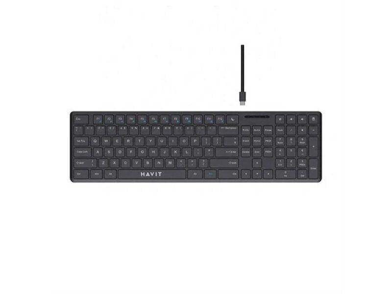 Havit Tastatura KB252, Crna