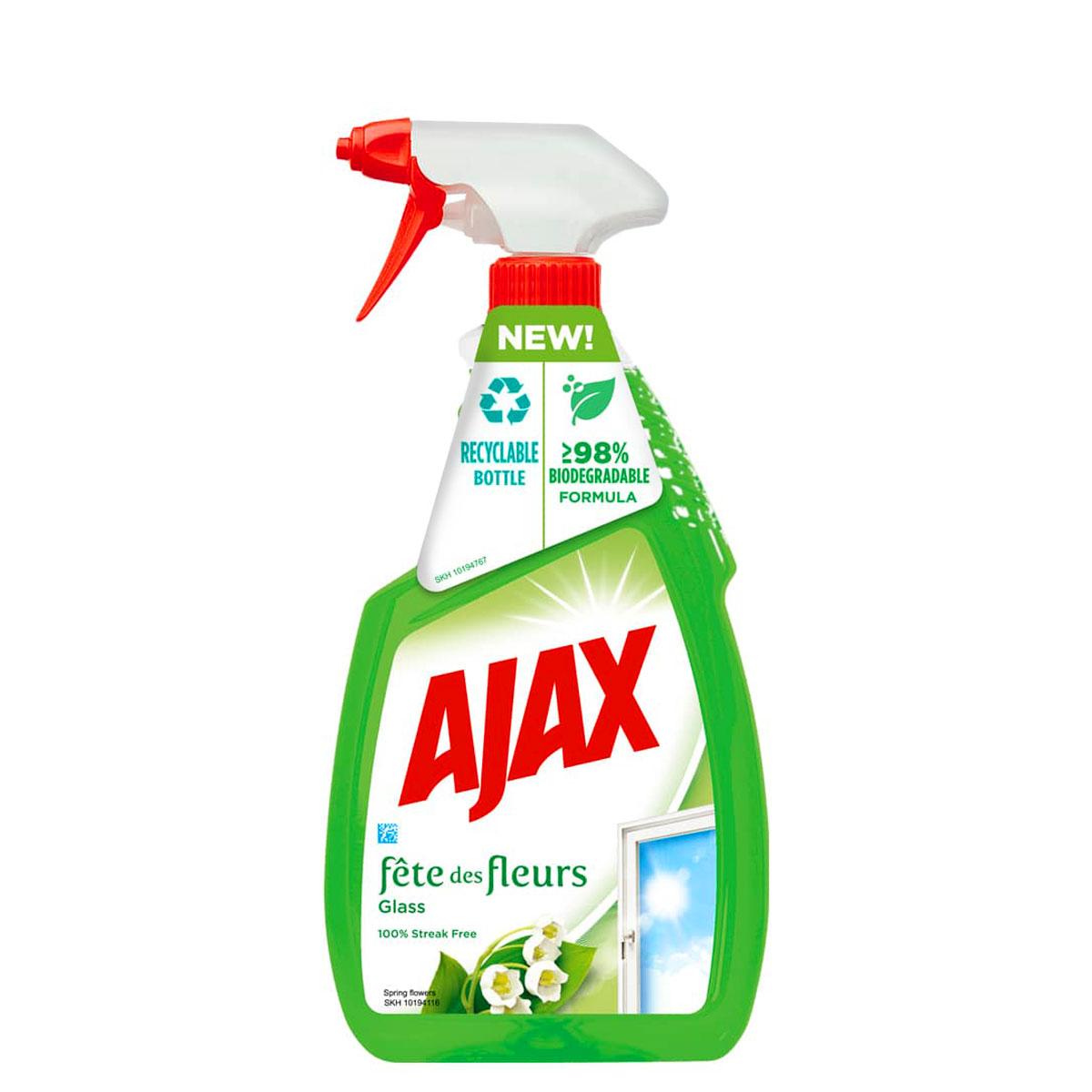 Ajax Sredstvo za staklo Green Action sa raspršivačem, 750ml