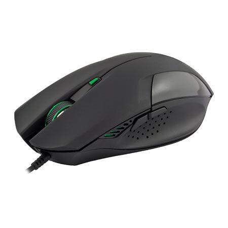Titanum miš 6D Goblin, USB, optički, geјmerski, 6 tastera, potpuno ergonomski, crni, 2000 DPI, TM106