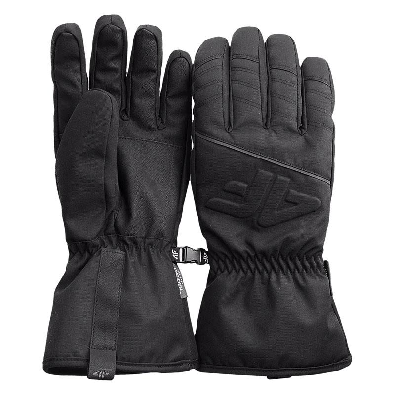 4F Muške rukavice za skijanje FNK M149, Crne