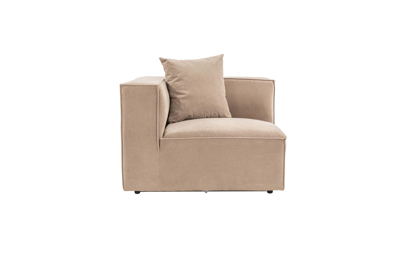 Atelier del Sofa Fotelja Sora L1 96x70x104cm Cappucino