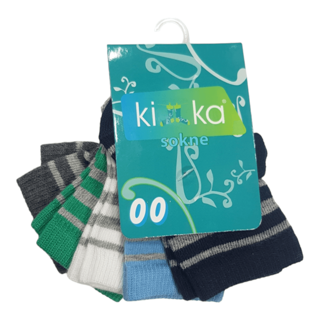 KIKA Set čarapa za bebe, 5 komada, Šarene