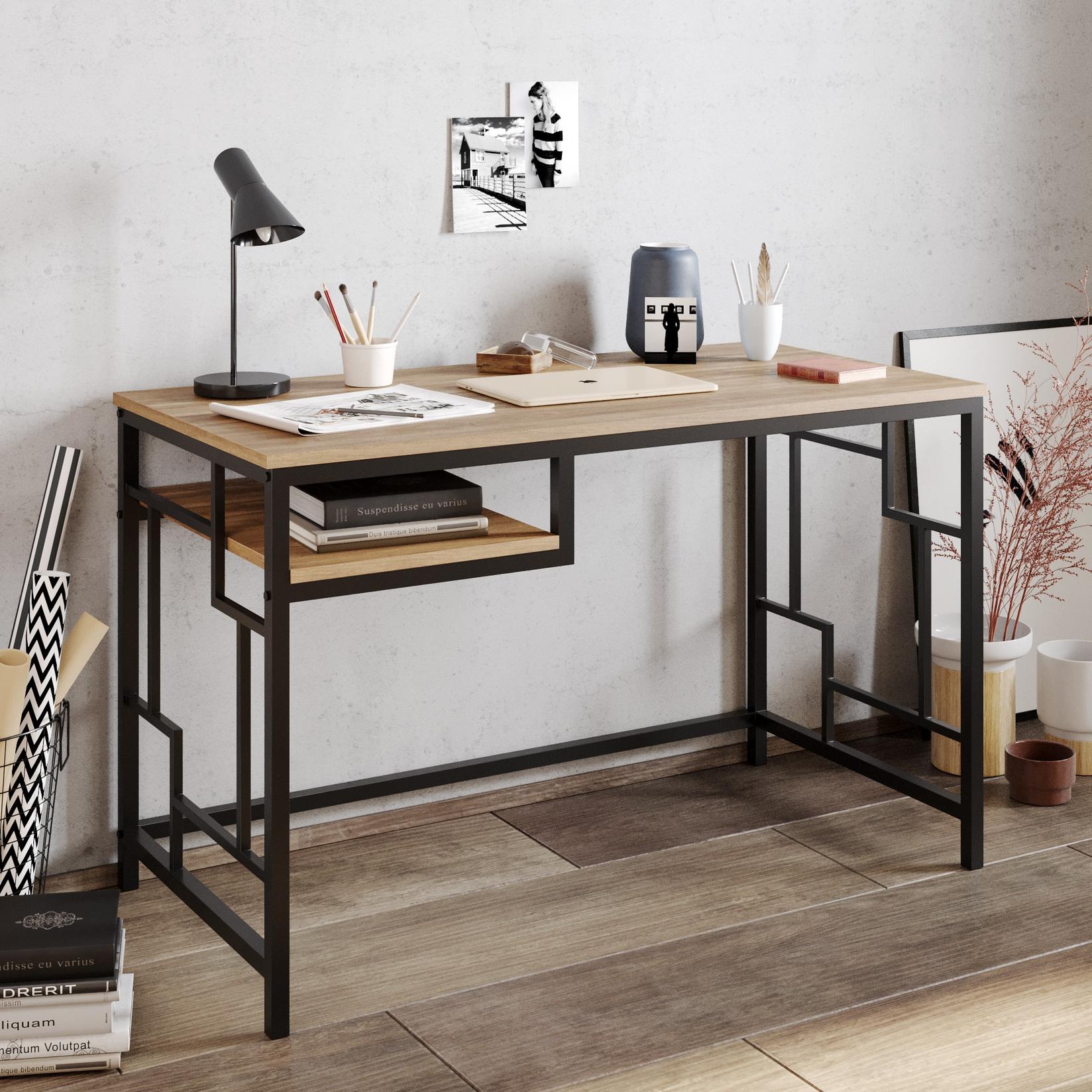 Hanah home Radni sto 120x75x60​cm Orah