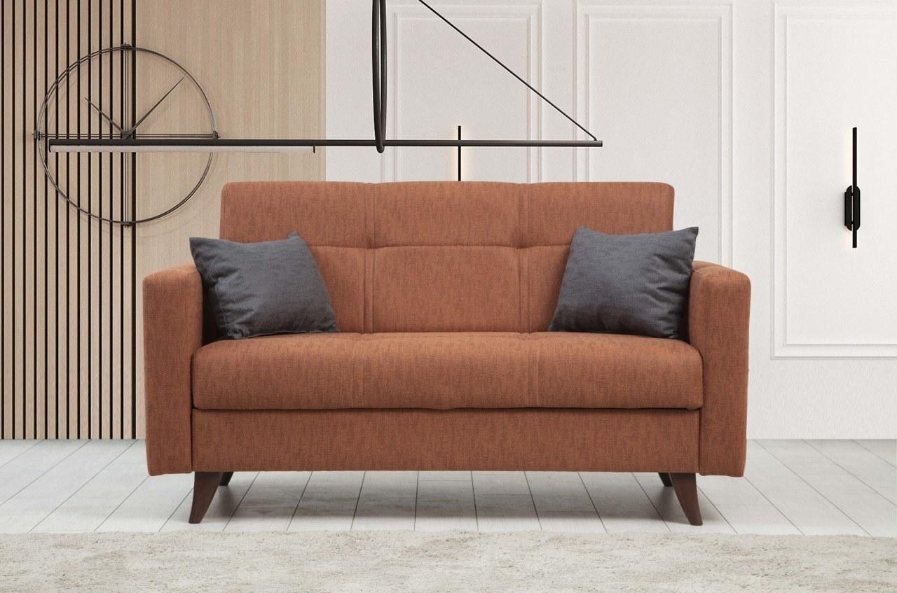 Atelier del Sofa Dvosed na razvlačenje Polya 151x86x75cm Bronzani