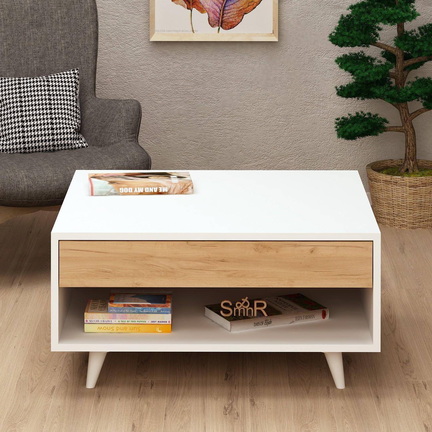 Hanah Home Klub sto Silla Hrast-Beli