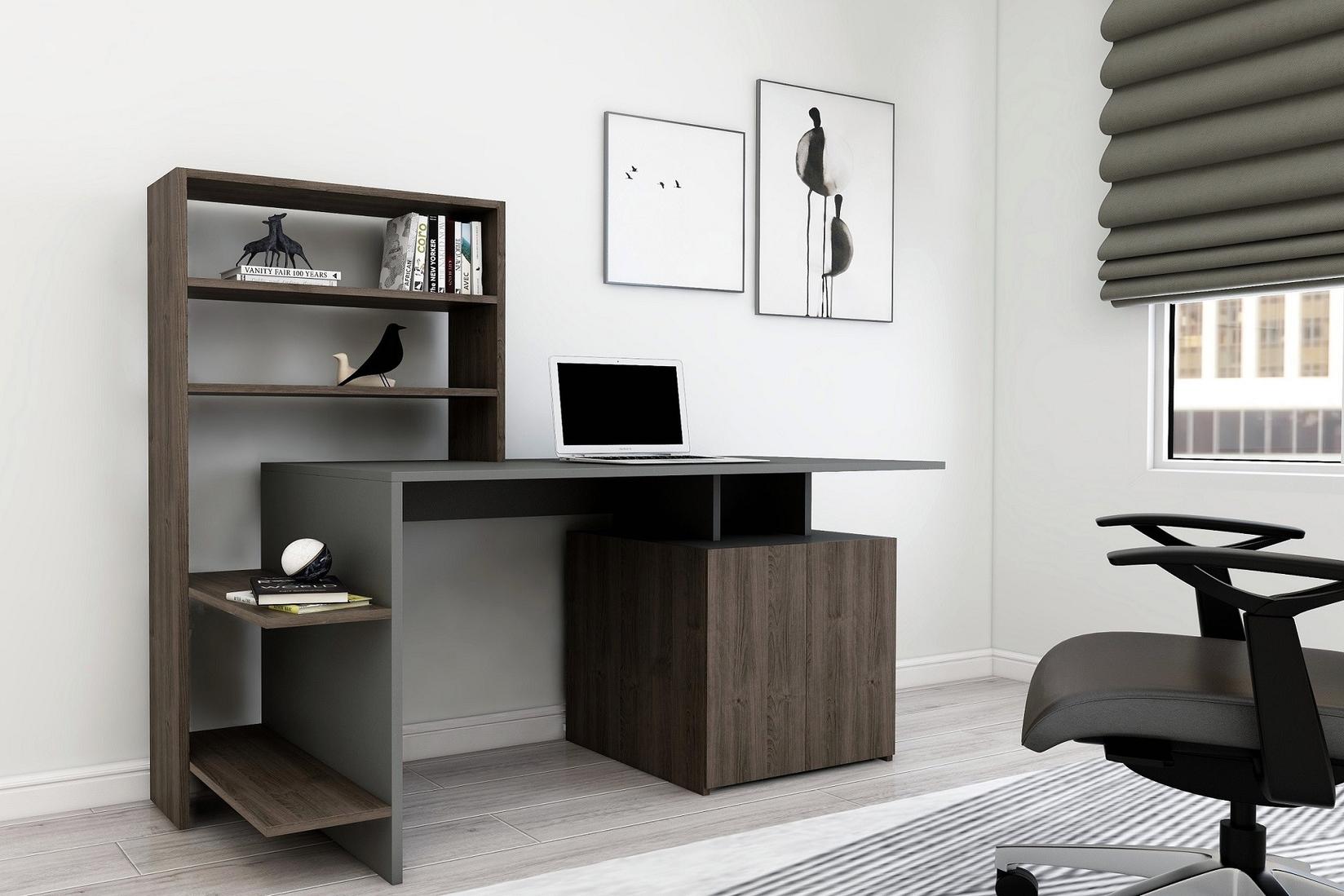Hanah home Radni sto 146,3x73,8x60​cm Orah