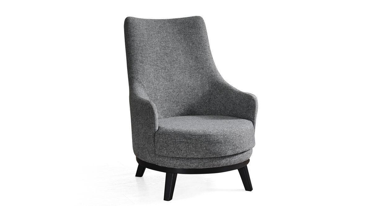 Atelier del Sofa Fotelja Bali 80x77x67cm Svetlosiva