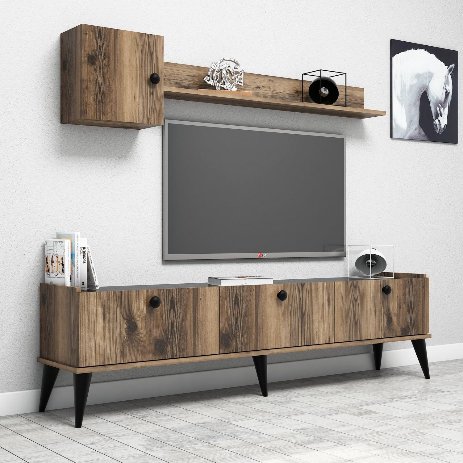 Hanah home TV Komoda Lidya Braon mermer