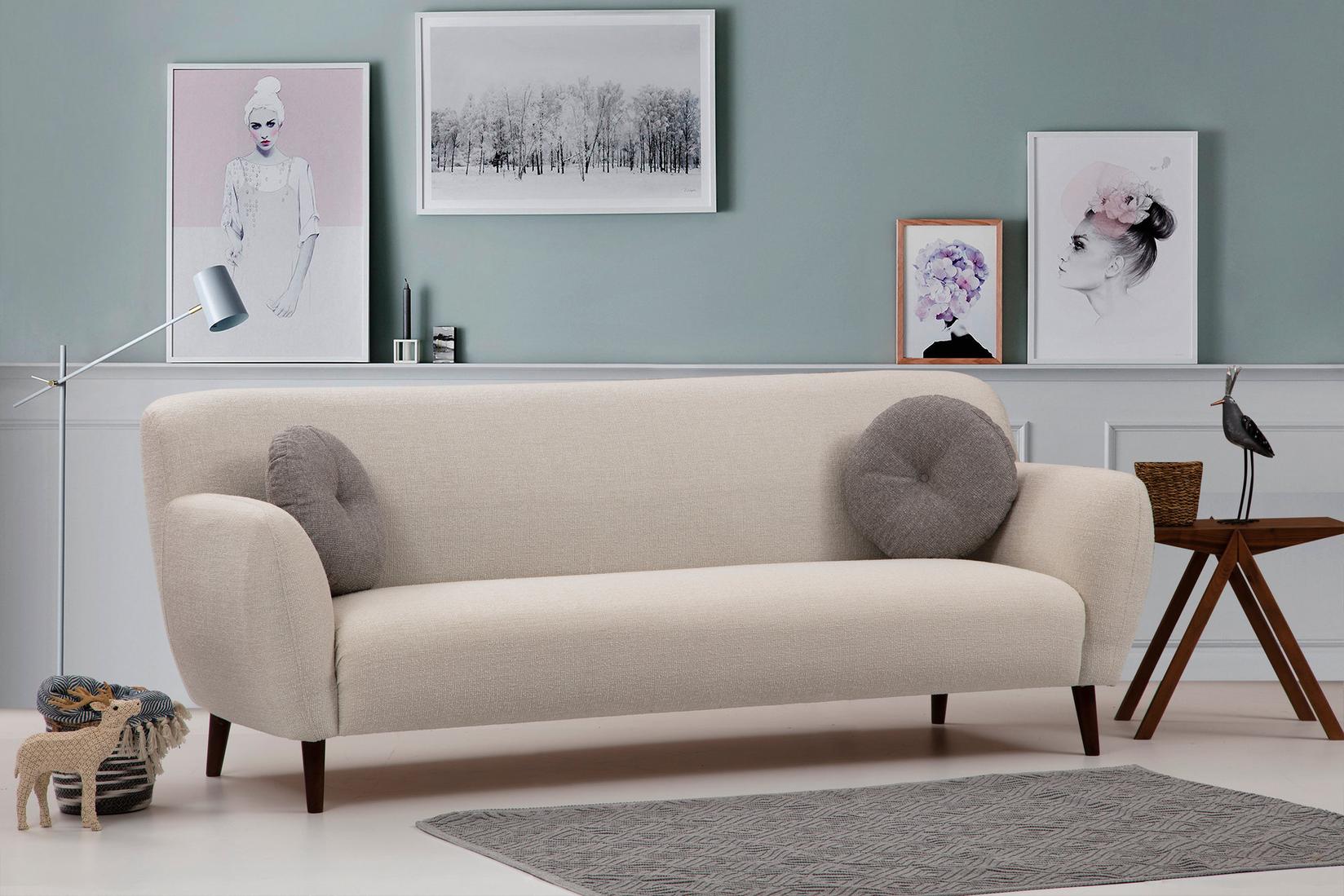 Atelier del Sofa Trosed Enna 87x87x220cm Bež