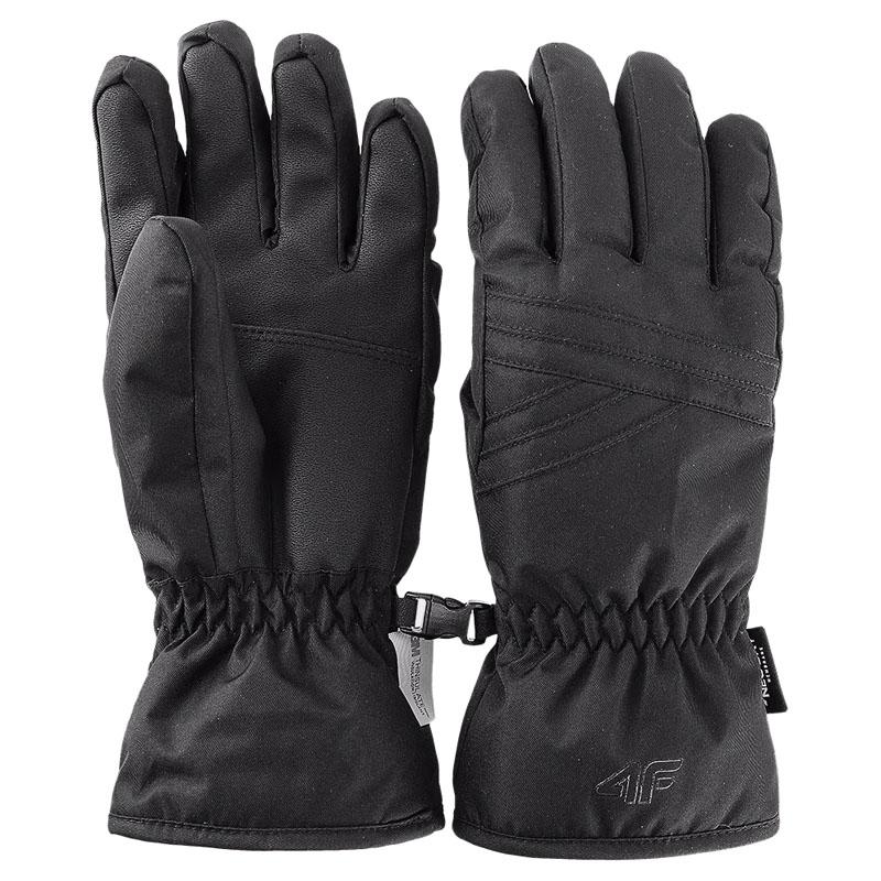 4F Ženske rukavice za skijanje FNK F145, Crne