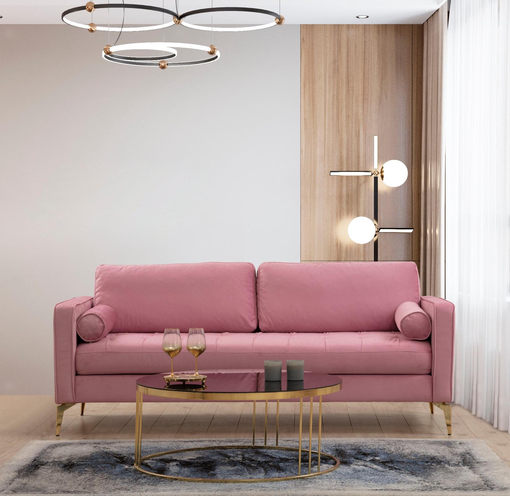 Atelier del Sofa Trosed Rome 90x70x215cm Roze