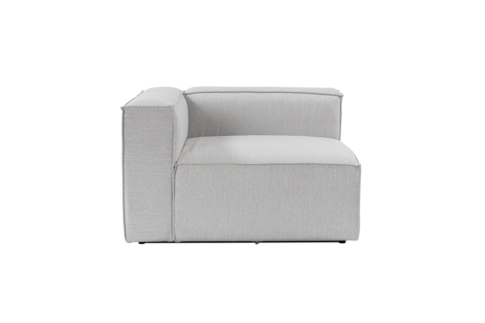 Atelier del Sofa Fotelja Fora L1 Svetlosiva