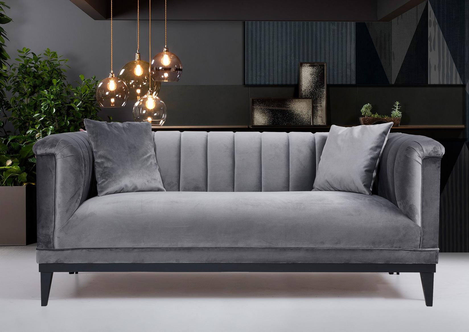 Atelier del Sofa Dvosed Trendy 190x79x89cm Tamnosivi