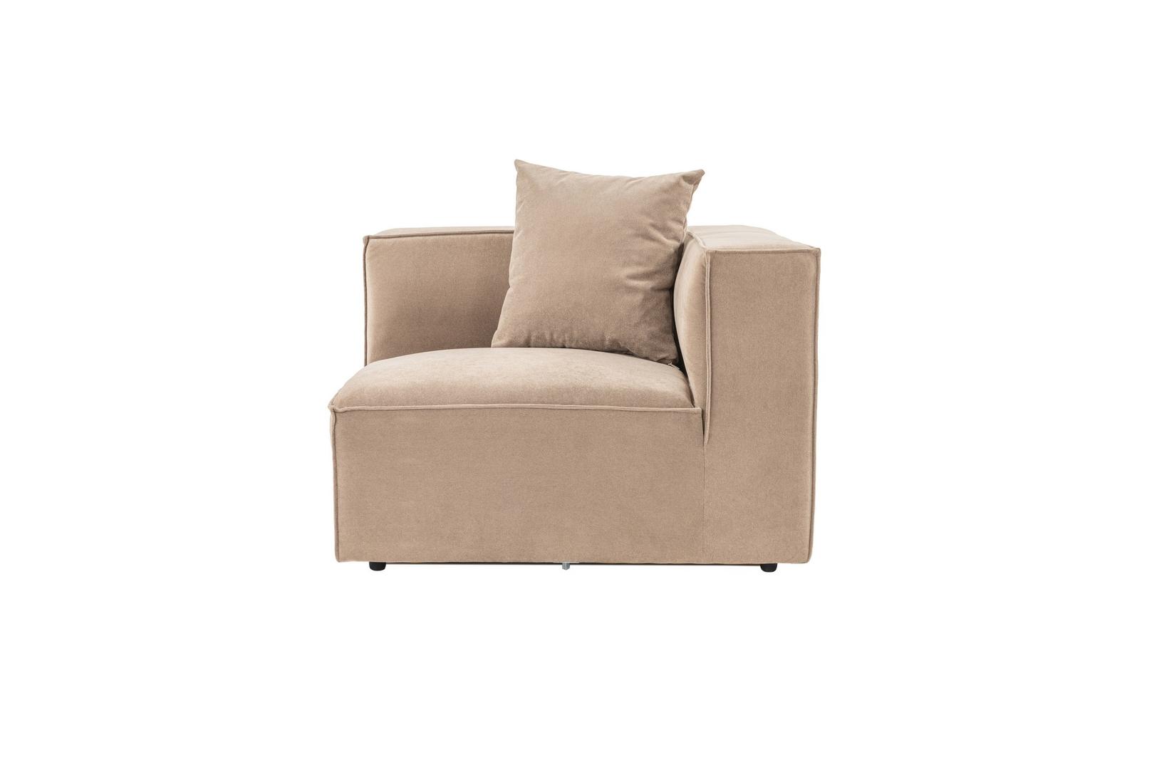 Atelier del Sofa Fotelja Sora 1R 96x70x104cm Cappucino
