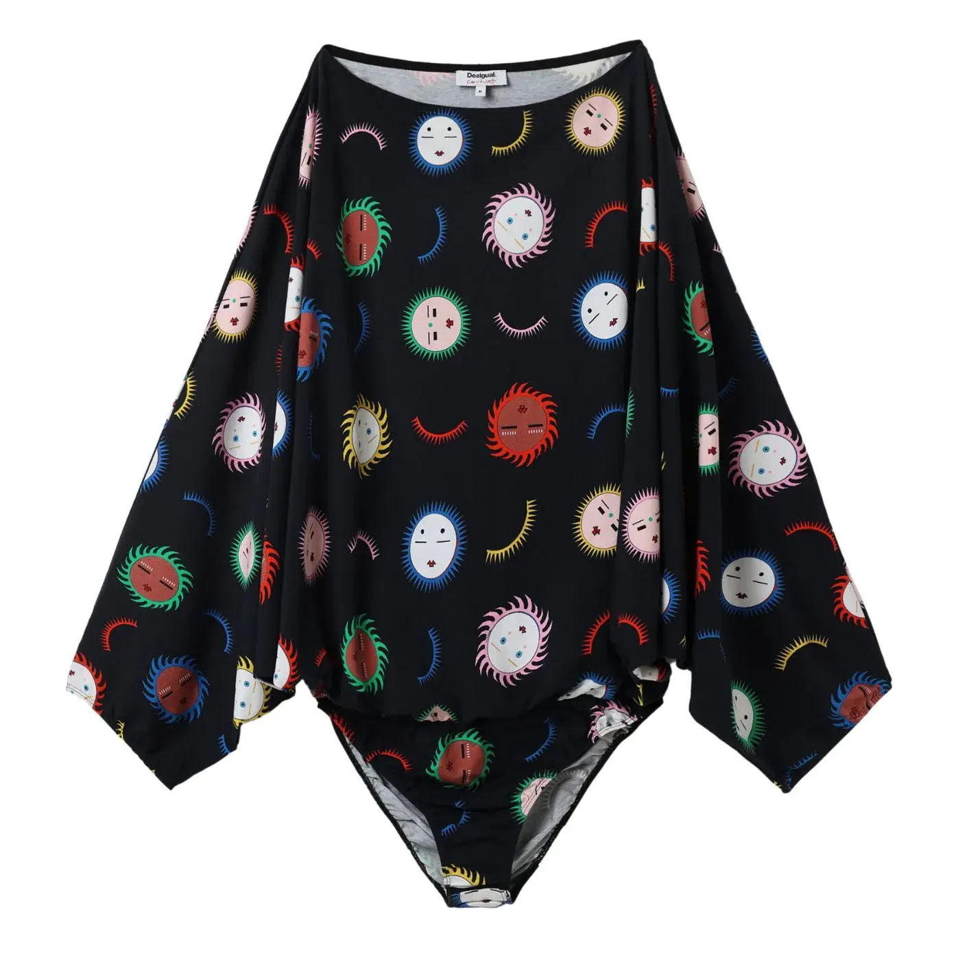 DESIGUAL Ženska bluza Bukar Body, Crna