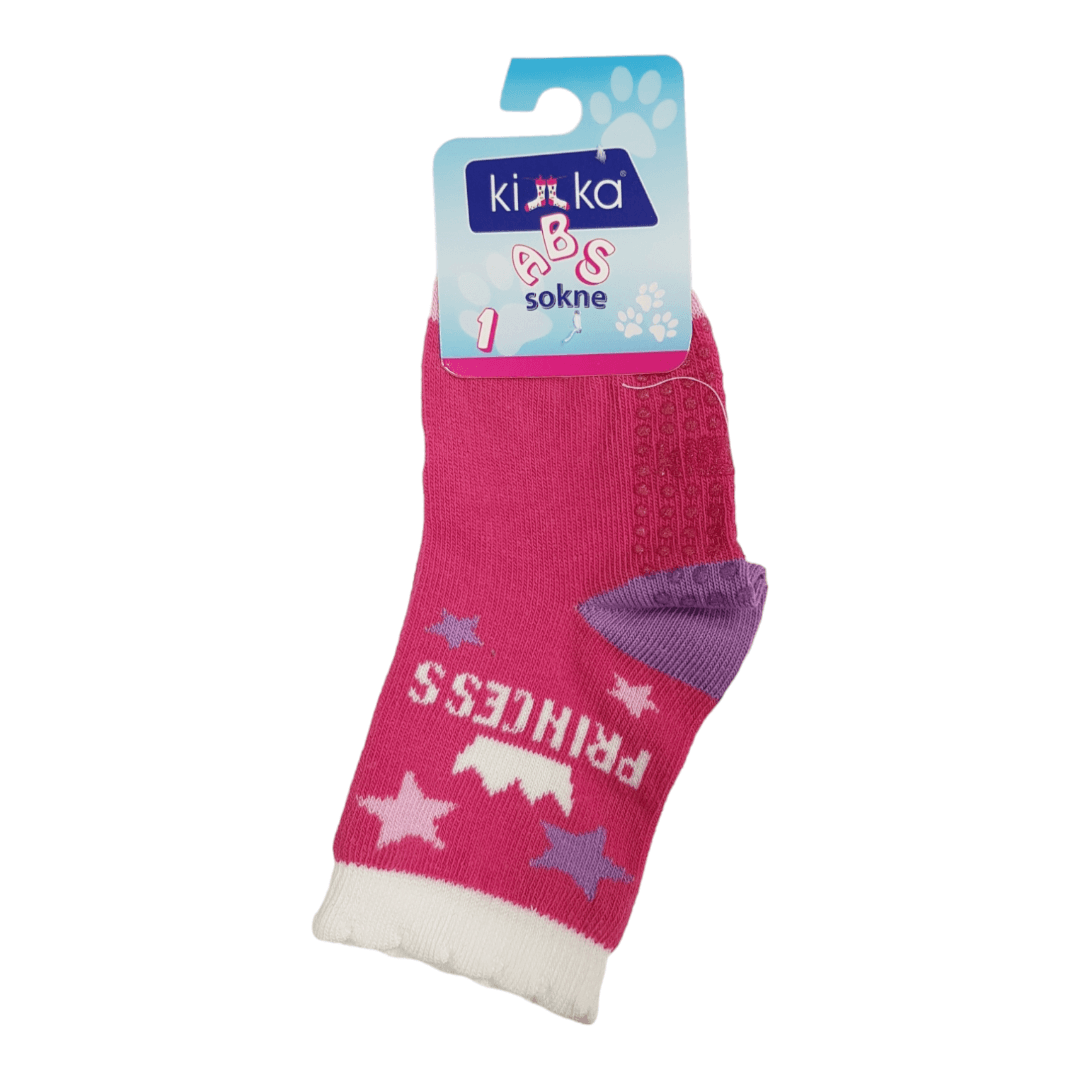 KIKA Čarape za bebe ABS, Ružičaste