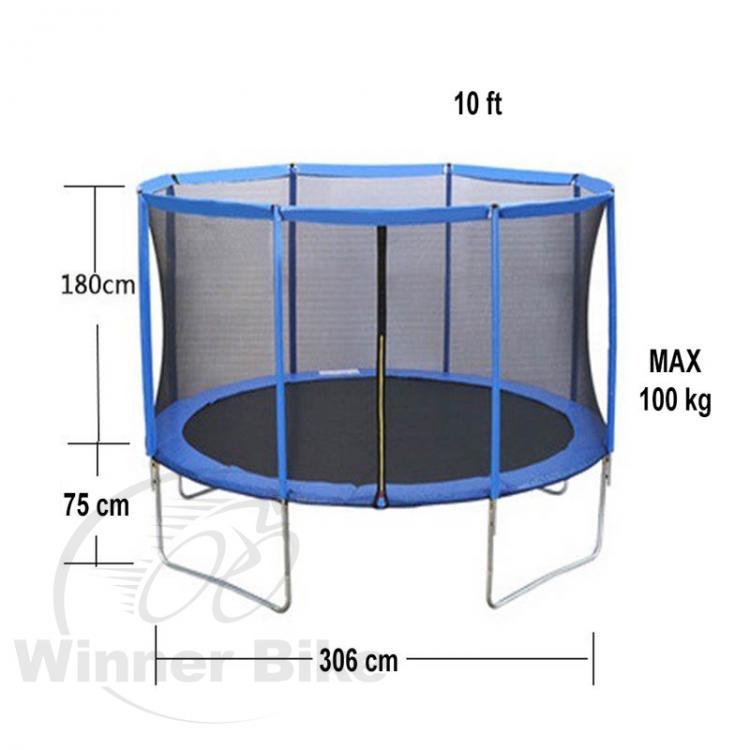 WINNERBIKE Trambolina za decu, 10"