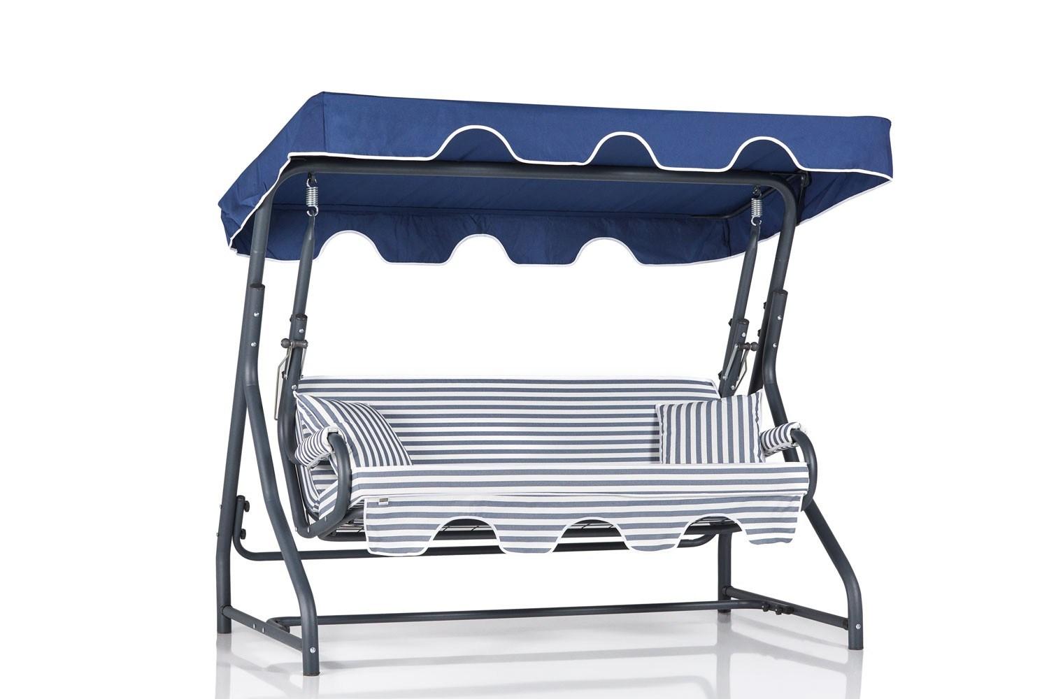 Hanah Home Baštenska ljuljaška Olea 160x50x110cm Šarena