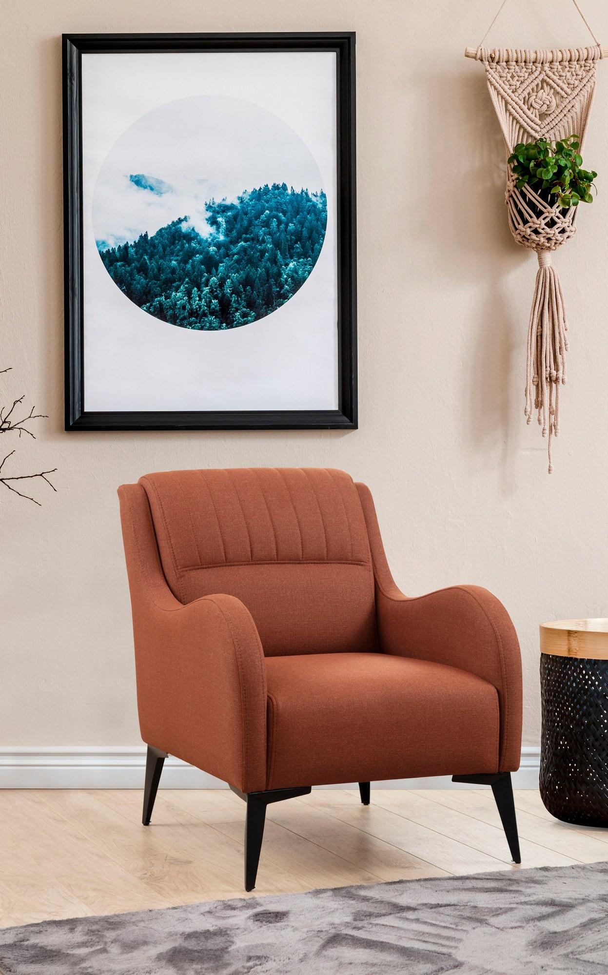 Atelier del Sofa Fotelja Kenzo 90x88x70cm Bronzana