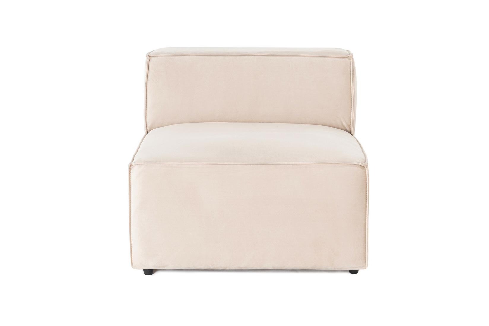 Atelier del Sofa Fotelja Lora O1 108x65x83cm Krem