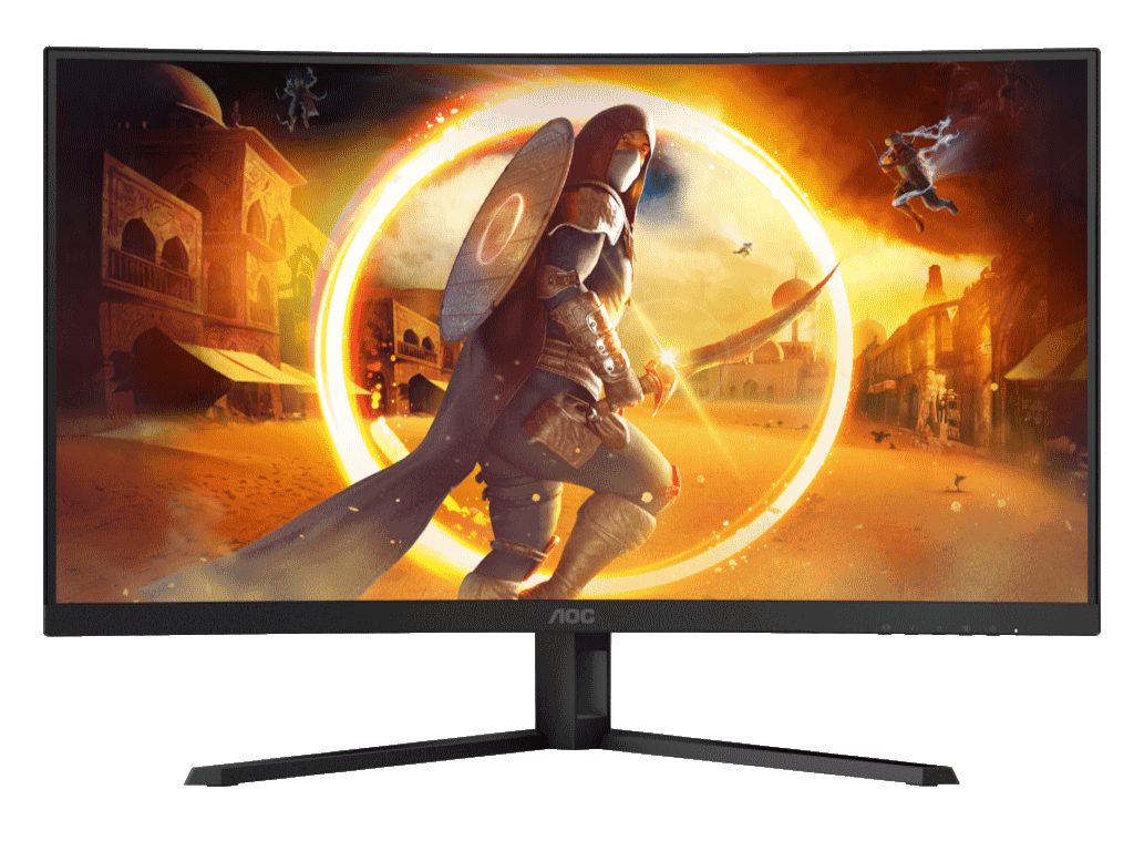 AOC Gaming Monitor CQ32G4VE 31.5"/VA/2560x1440/180Hz/1ms GtG/HDMIx2,DP/Adaptive sync/VESA/crna