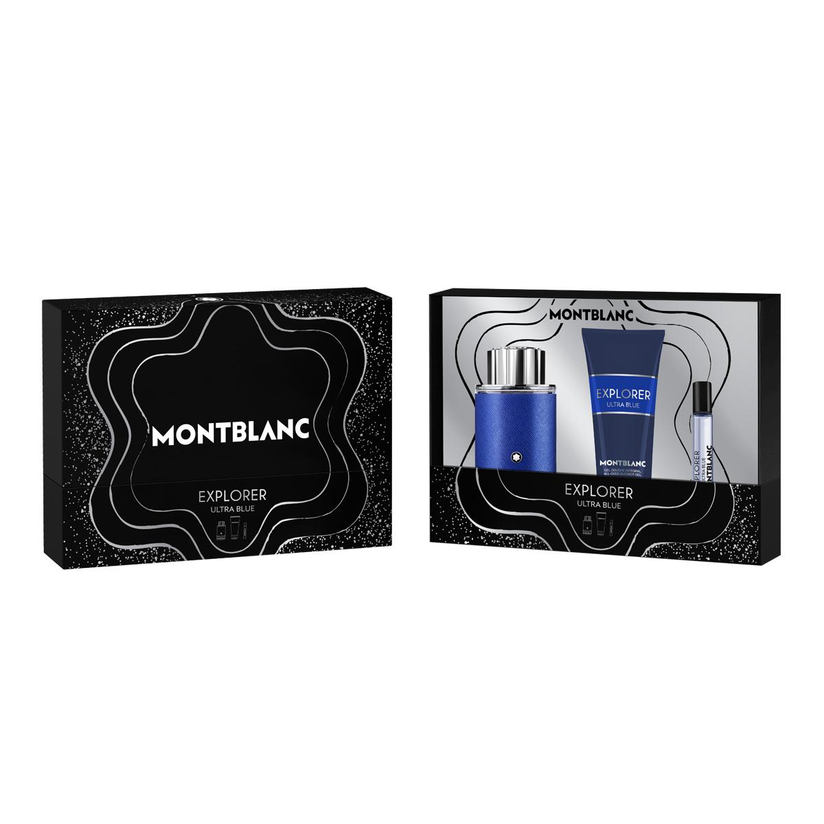 MONTBLANC Explorer Ultra Blue set za muškarce (EDP100ml + gel za tuširanje 100ml + EDP 7.5ml)