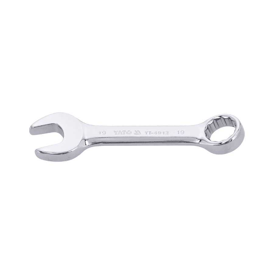 YATO Okasto viljuškasti ključ, Kratki, 19mm