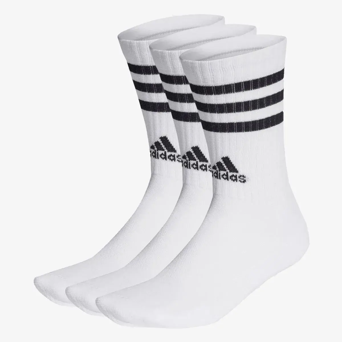 Adidas Muške čarape 3S CSH CRW3P, 3 para, Bele