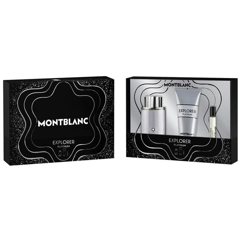 MONTBLANC Explorer Platinum set za muškarce (EDP100ml + gel za tuširanje 100ml + EDP 7.5ml)