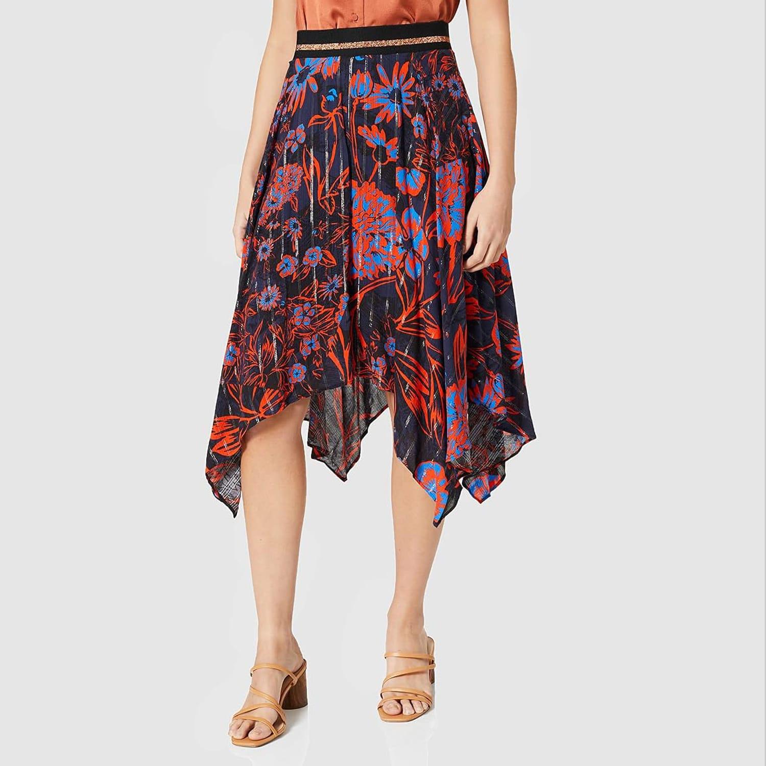 DESIGUAL Ženska suknja Fal Itaca, Šarena