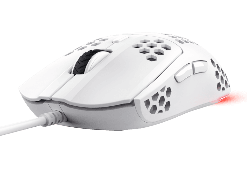 Miš TRUST GXT928W HELOX žični/gaming/bela