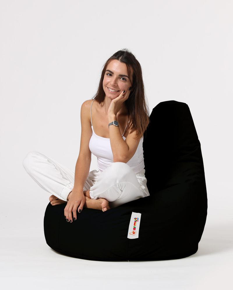 Atelier del Sofa Lazy bag Crni