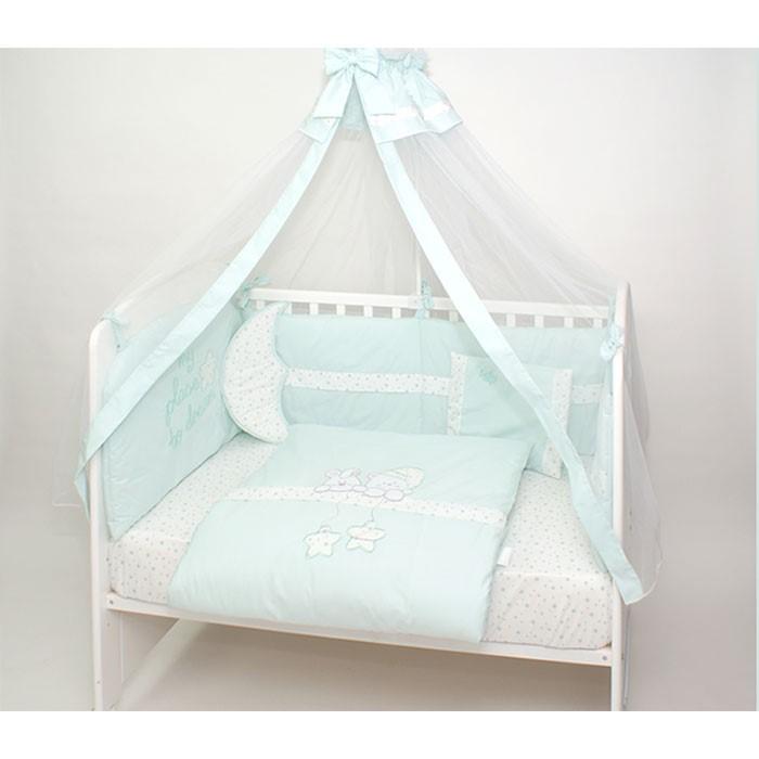 MONTEKS Set posteljine za bebe, Menta