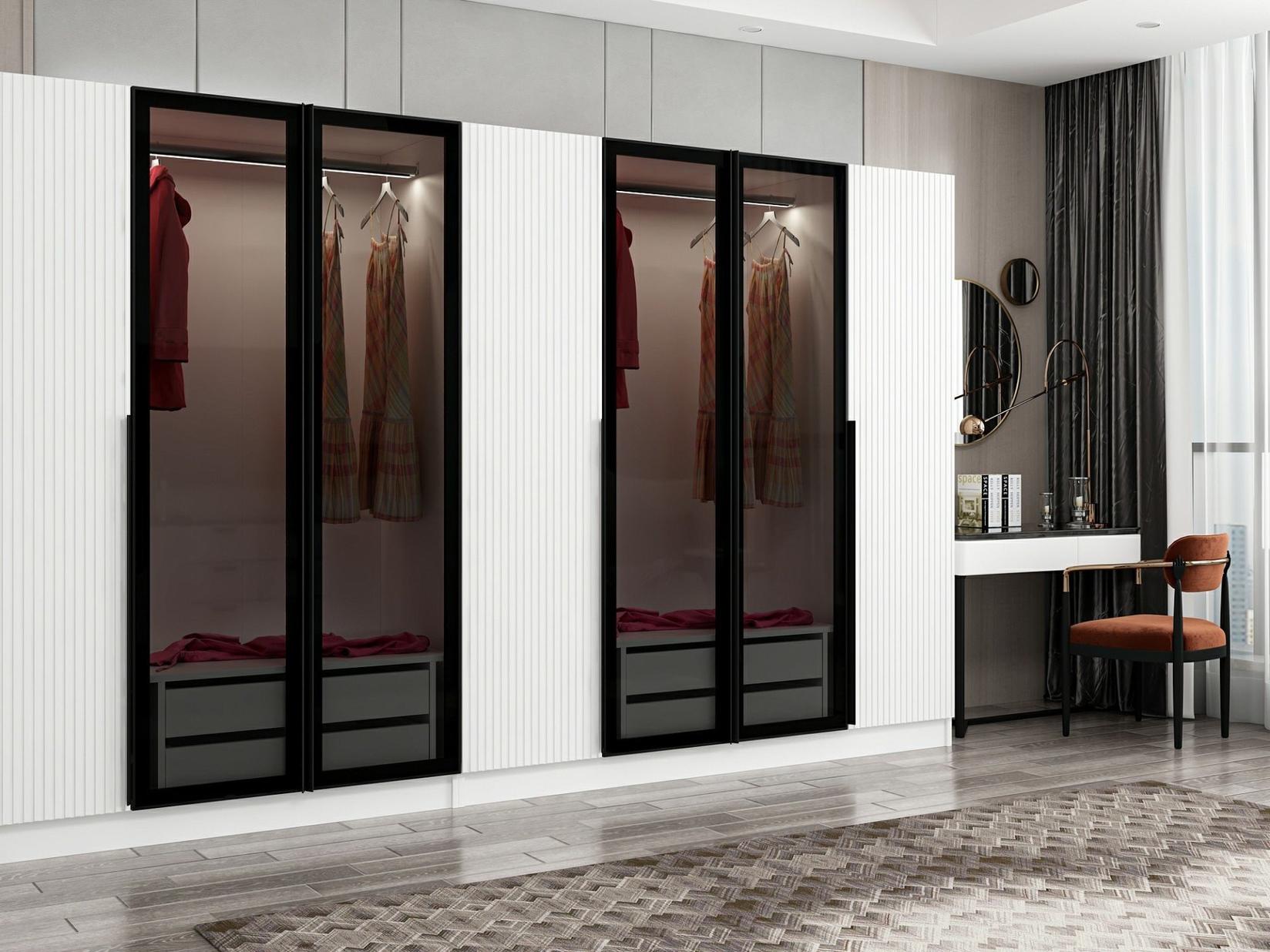 Hanah home Ormar Kale Plus 315x210x52cm Sivi